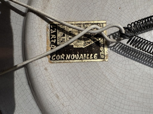 Piatto decorativo in ceramica Henriot Quimper