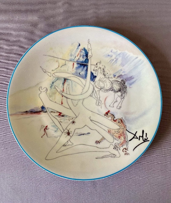Image 1 of Platos de porcelana de Salvador Dalí