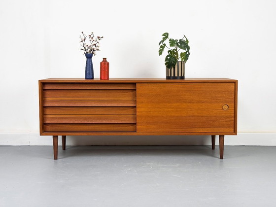 Image 1 of Mid-Century Modern Teak Sideboard by Franzmeyer Möbel, 1960s