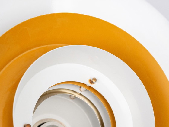 Vintage Swedish Pendant Lamp by Carl Thore, 1960s, Scandinavian Mid-Century – Granhaga, Aluminium (photo 13 of 14)
