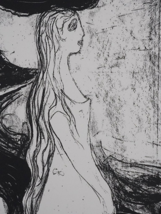 Edvard MUNCH : Les Trois Âges de la Femme, Lithographie Signée – Lithographies et sérigraphies, Paper (photo 9 of 10)