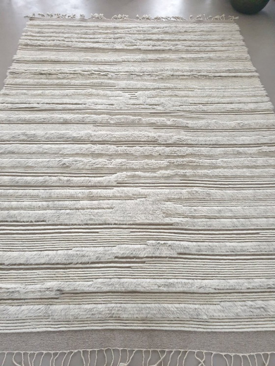 Image 1 of Nieuw handgeknoopt 100%  wollen tapijt