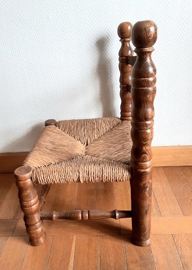Image 1 of Chaise basse 1940 style Dudouyt