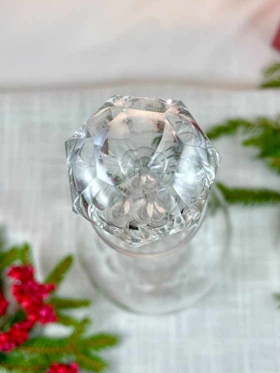 Image 1 of Franse handgeslepen kristallen karaf – stijl begin 20e eeuw