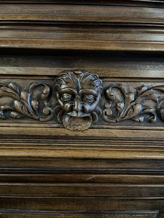 Image 1 of Paire de Bibliothèques 2 Corps Vitrées