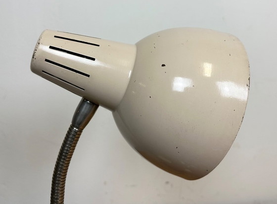 Image 1 of Vintage industriële zwanenhals tafellamp, jaren 60