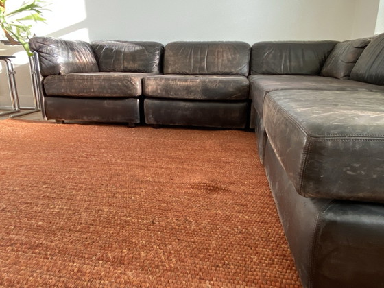 De Sede seating elements from 1973 – 3-5 seaters, Leather (photo 3 of 5)