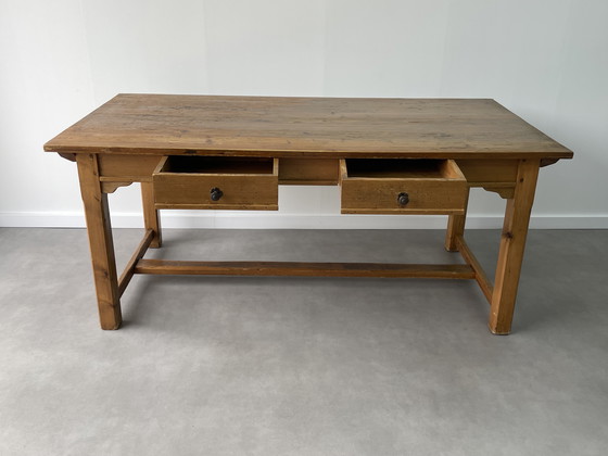 Image 1 of Tavolo da pranzo antico francese