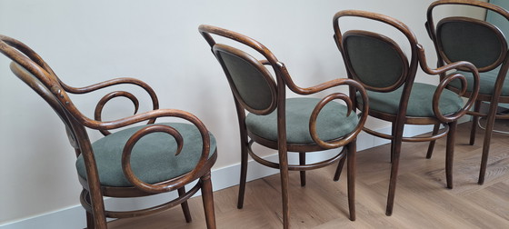 Image 1 of 4x vintage Bistro chair (Thonet style)