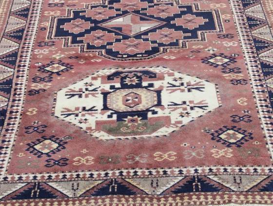 Image 1 of Tapis afghan authentique en laine, ancien, 195 x 140 cm