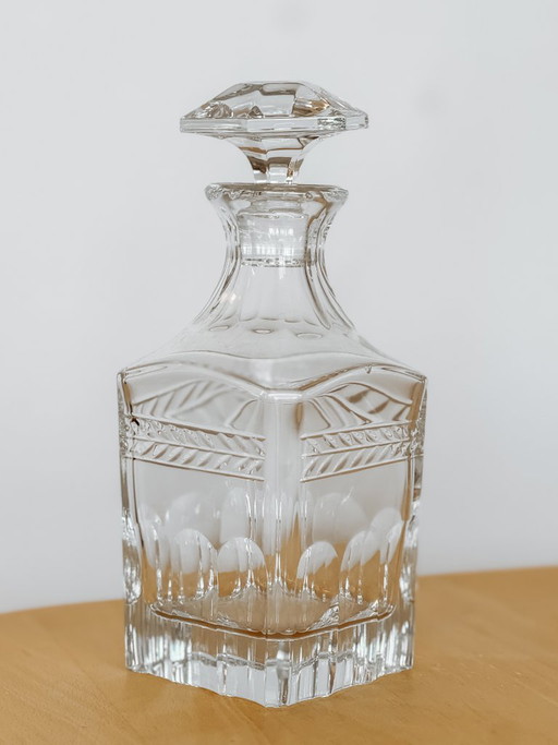 Decanter da whisky in vetro vintage