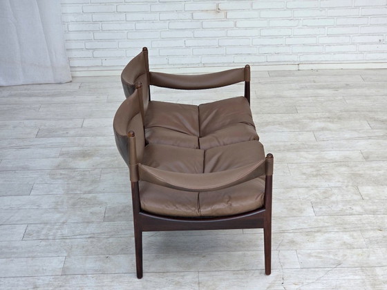 Jaren 70, Deens Design van Kristian Vedel, Modulaire bank, Model Modus. – Modulaire banken, Wood (photo 16 of 25)