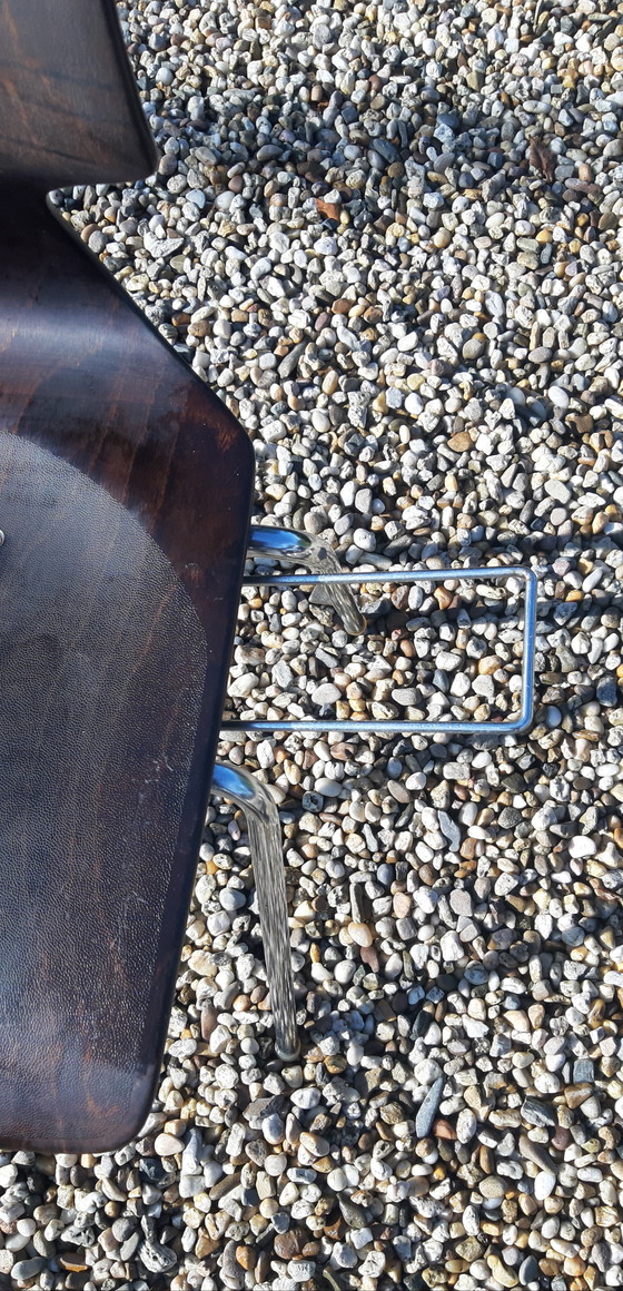 Image 1 of Set Flötotto Pagholz eetkamerstoelen   palisander 