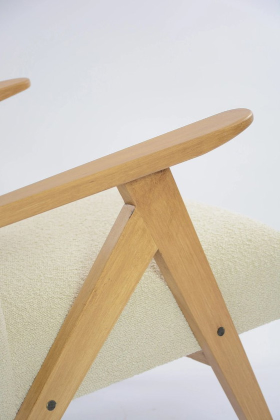 Image 1 of KOMPAS fauteuil, crème bouclé