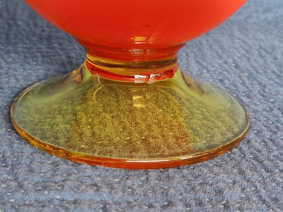 Image 1 of Glass carafe-amphorae from Cristallerie Empoli