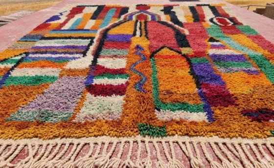 Tappeto marocchino 350 × 250 cm – Design astratto colorato – Multicolore – Tappeti, Lana (photo 3 of 6)
