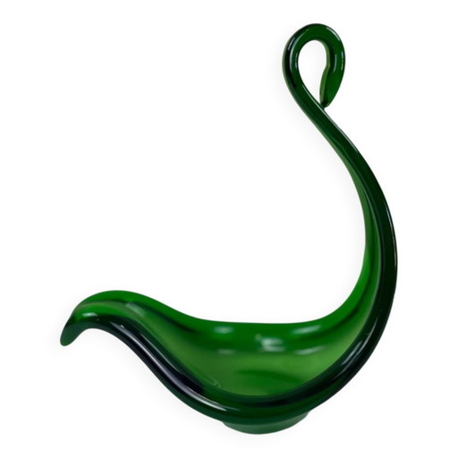 Murano swan catchall
