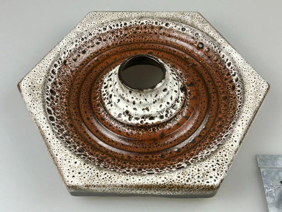 Image 1 of 60s 70s Aplique Ceramica Siglo Medio Diseño Space Age