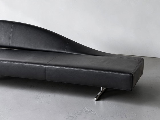 Ensemble de 2 canapés Cassina Aspen en cuir noir Jean-Marie Massaud – Canapés 3 places, Leather (photo 4 of 13)