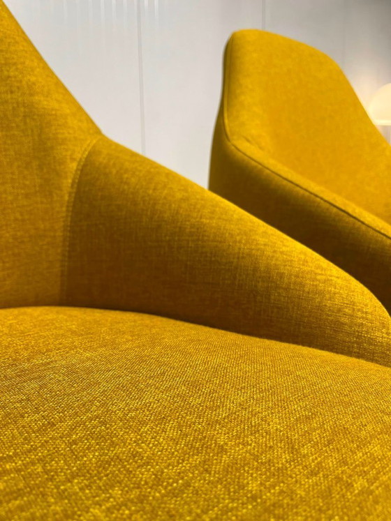 Image 1 of Sillón Leolux Jill amarillo (4 unidades) en perfecto estado.