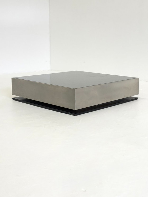 Giovanni Ausenda Coffee Table NY FORM Mirror Glass – Chrome (photo 2 of 8)