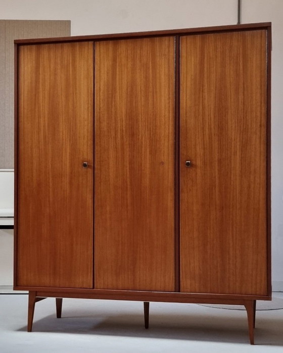 Mid Century Wardrobe, Wood, Brown (photo 6 of 23)