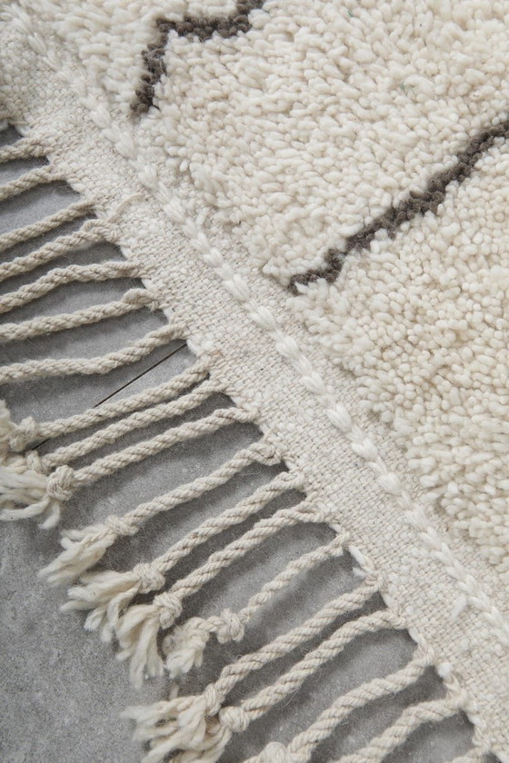 Tapi en laine pure naturelle tissé a la main taille 1,5/2,5 m – Ahrend, Wool (photo 6 of 7)