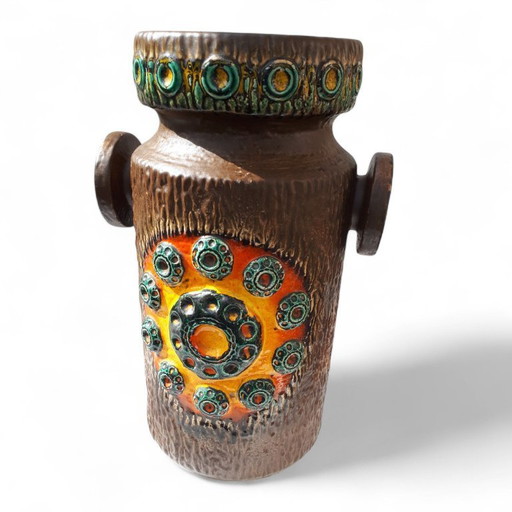 Iconic Fat Lava Saturn vase 90 43 by Dümler & Breiden, Germany 1970s