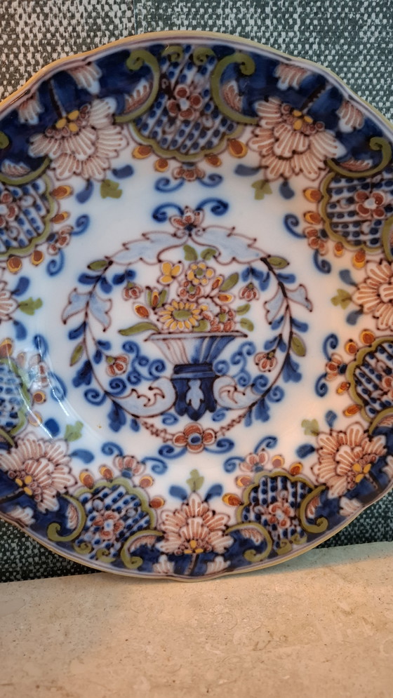 Image 1 of Authentic Makkum Tichelaar Decorative Plate – Model 963 – Hand-painted by S. Agema