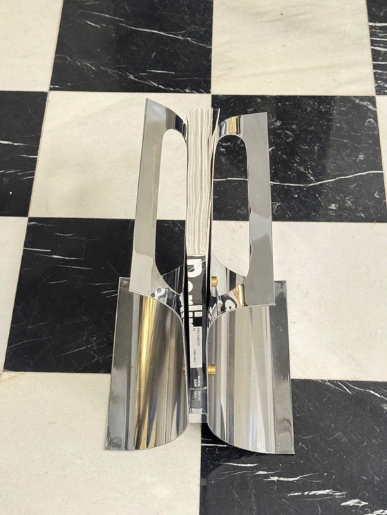 Image 1 of Magazine Rack in Metal, Vintage