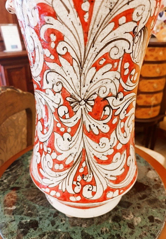 Image 1 of Vase en céramique majolique de Caltagirone