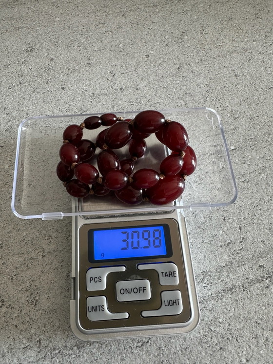 Collana girocollo in bachelite cherry – Altre borse, Plastica (photo 3 of 5)