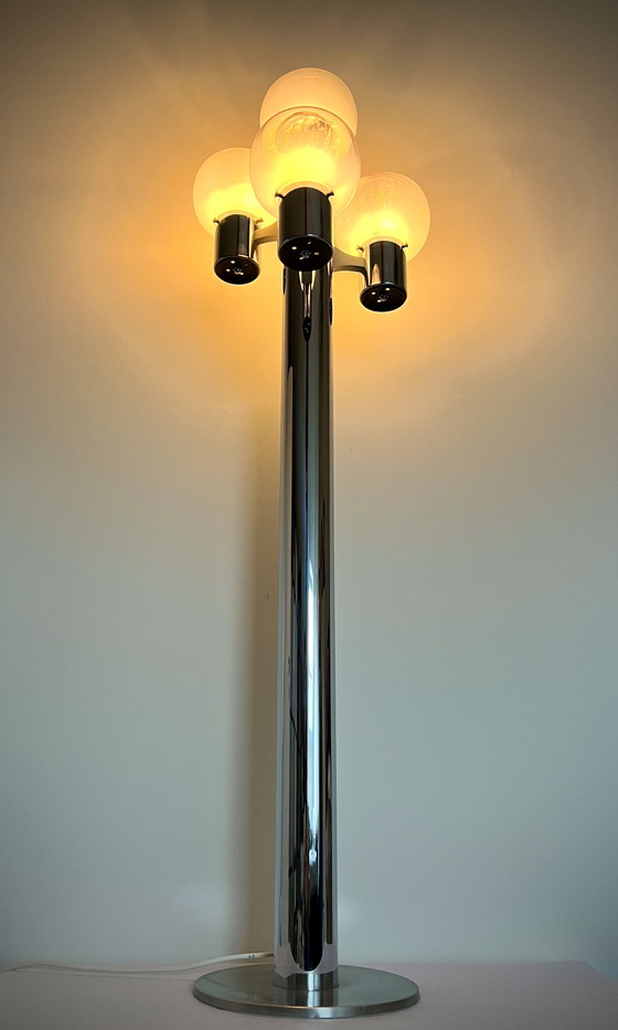 Image 1 of Gaetano Sciolari - AV Mazzega Floor Lamp - Vintage