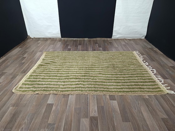 Image 1 of Tapis marocain artisanal en laine 250cmx150cm