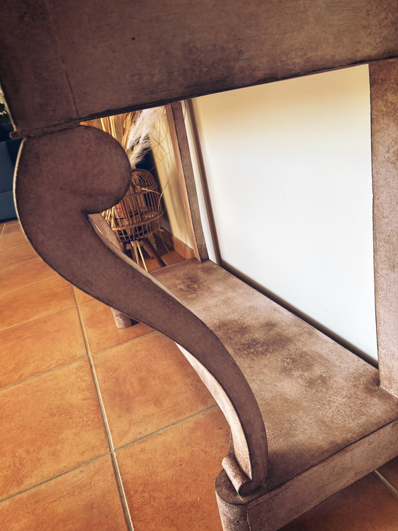 Image 1 of Splendida consolle in stile shabby chic con patina toscana.