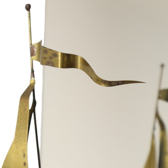 Specchio Design Barca in Rame e Ottone Daniel D’Haeseleer – Sculture, Copper, Brass (photo 15 of 22)