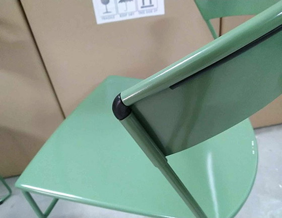 Image 1 of 4 authentieke Juliette-stoelen van Hannes Wettstein voor Baleri Italia