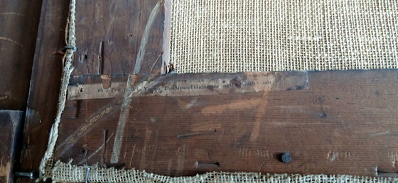 Image 1 of Pintura al óleo de Joseph Paul Pettitt y George Young "Recolectores de mejillones en la costa sur" mate