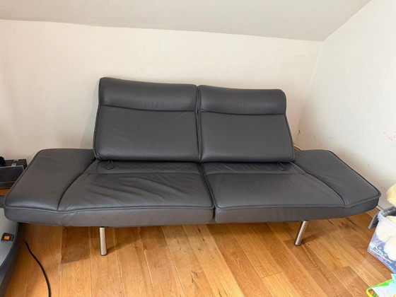 Divano funzionale de Sede DS-450 - Thomas Althaus - Pelle Umbra, Divani 2 posti, Metallo, Nero (foto 4 di 8)