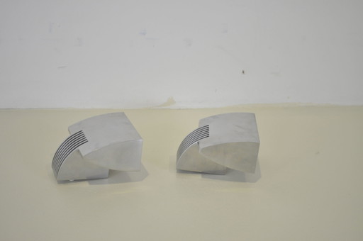 2x lámparas de pared vintage