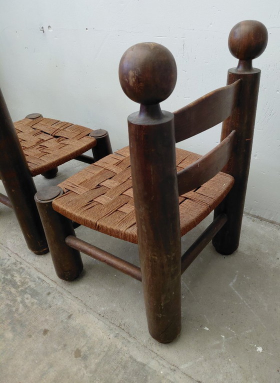 Image 1 of Pair of chairs, Charles Dubouyt