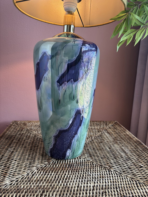 Image 1 of Lampe de table Majoli Line style Hollywood Regency