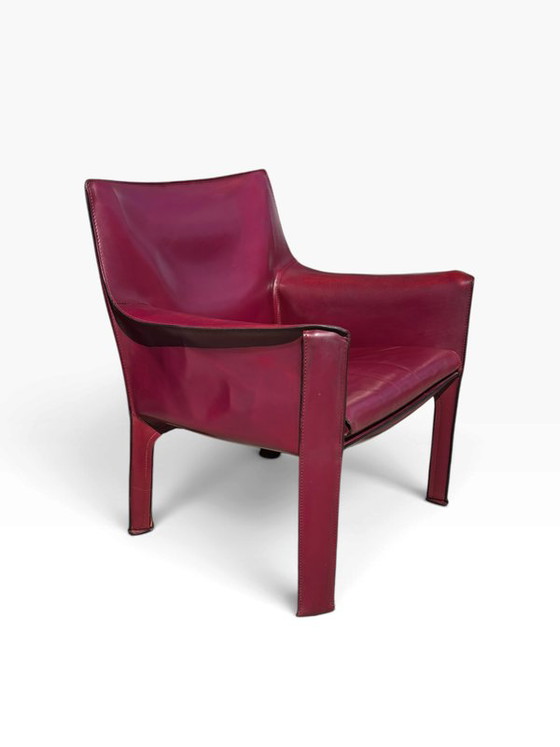 Cab 414 Stuhl von Mario Bellini für Cassina, Sessel (Foto 4 von 8)