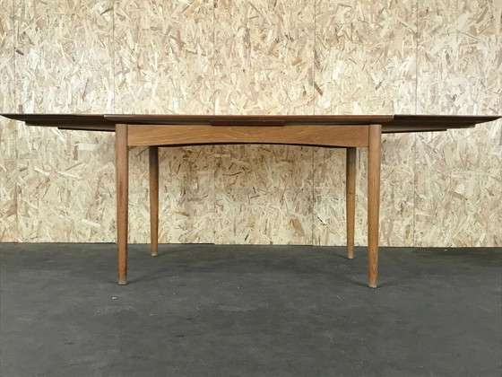 Image 1 of 60s 70s Oak Teak Dining Table Danish Modern Design Denmark 60s