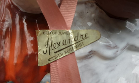 Image 1 of Sculptures ant. en céramique , Tyl et Nele , 1950 , A. Gemphenstein