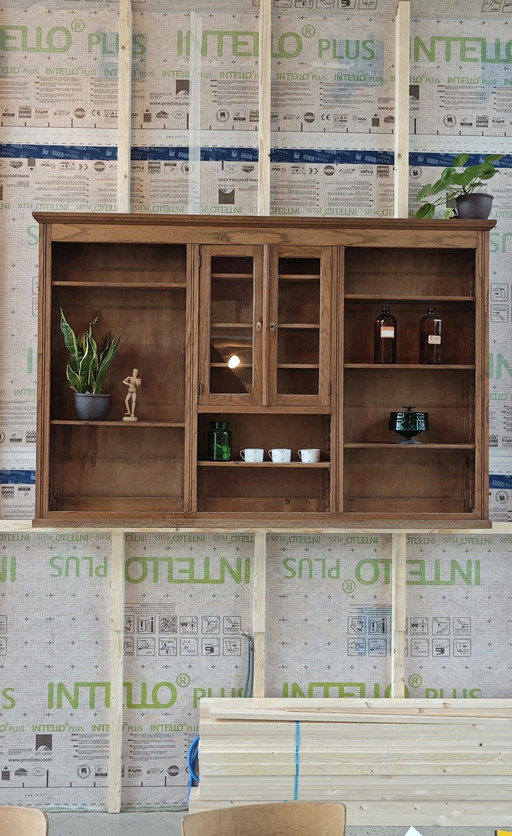 Vintage Cupboard With Shelves