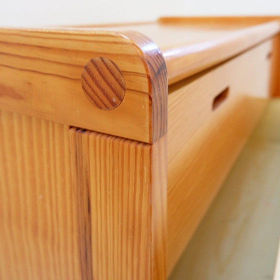 Image 1 of Vintage grenen ladekast uit 1980