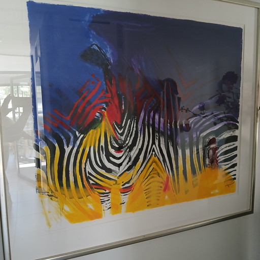 Frank Le Jeune screen print two of a kind