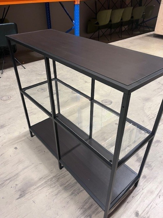 Image 1 of Regalschrank schwarzbraun - Ikea vittsjö