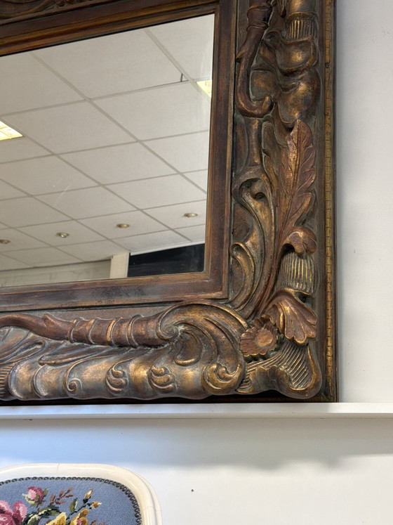 Specchio fatto a mano – Glass, Wood (photo 4 of 5)